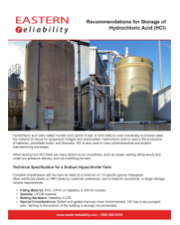 Storage Recommendations of Hydrochloric Acid PDF
